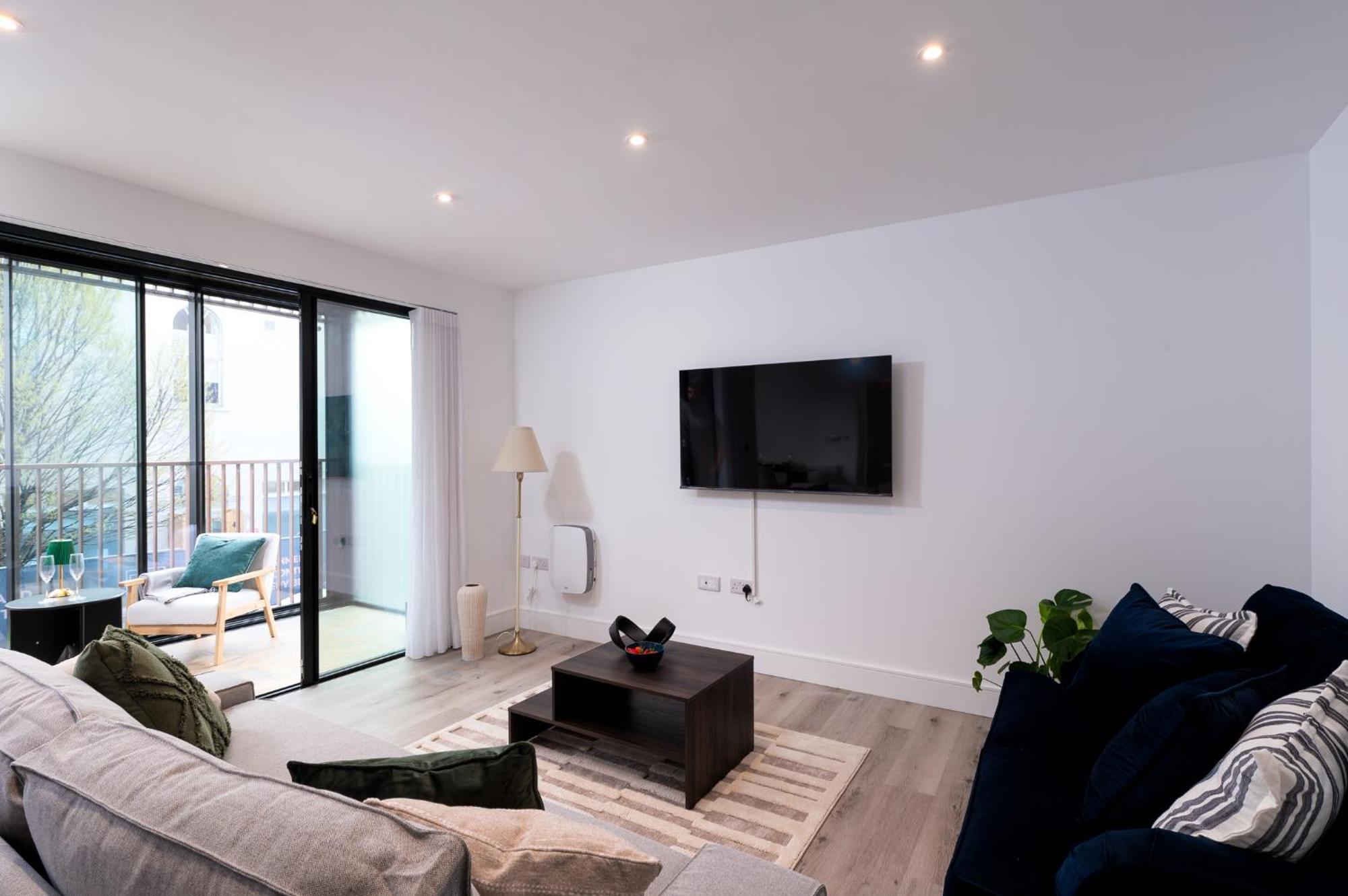 Fulham Luxury High-spec With Large Balcony, Location, Near Fulham And Chelsea Stadiums Appartement Londres